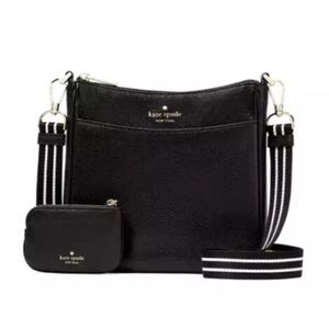 New Kate Spade Rosie Swing Pack Crossbody Black